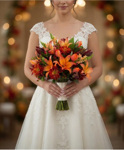 Autumnal Aroma Bridal Bouquet