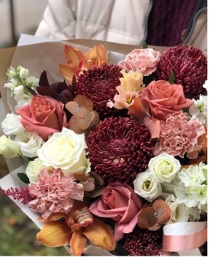Autumnal flowers  Next Day Only