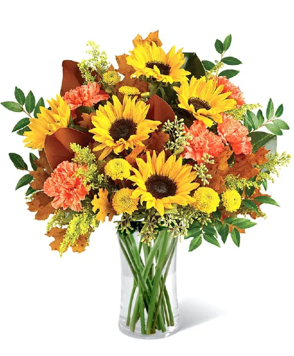 Autumn's Hearty Harvest Vase Arrangement