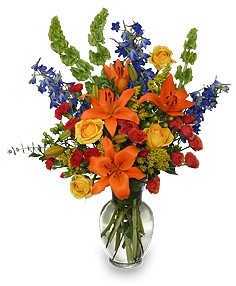 AWE-INSPIRING AUTUMN Floral Arrangement in Los Angeles, CA | MY BELLA FLOWER