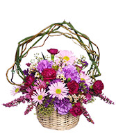 Lovable Lavender Basket