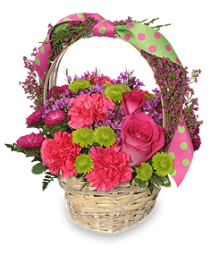 Spring Fever Basket Arrangement