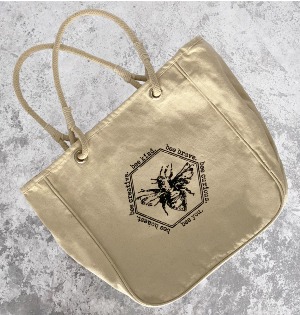 B Nest Studios Heavy Canvas Tote Signature Bag