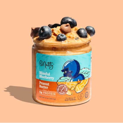 B Nutty Blissful Blueberry Peanut Butter 