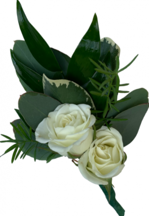 B10-15 Miniature Rose Boutonniere