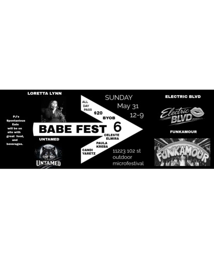 BABE FEST 6 MICRO FESTIVAL TICKET
