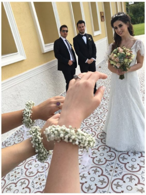 Babies Breath Bracelet  