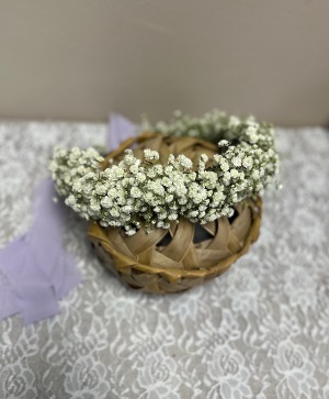 Babies Breath  Flower Crown