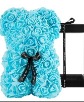 BABY BLUE ROSE BEAR 