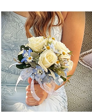 Baby Blues Clutch Bouquet  