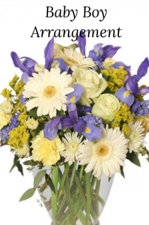 Baby Boy Arrangement 