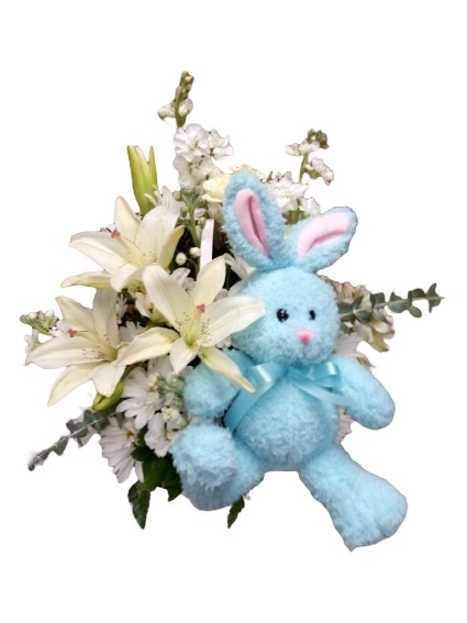FLOWERLAND:New Baby Basket 