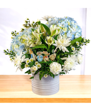 Peter Rabbit Ceramic Potted Arrangement