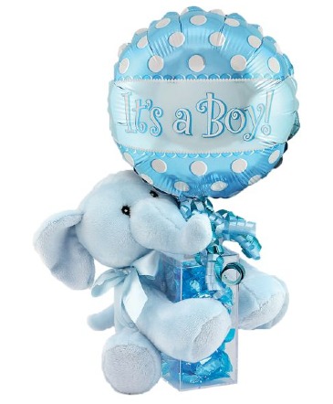 Baby Boy Bear Hugger  Gift Item in Pensacola, FL | Cordova Flowers and Gifts