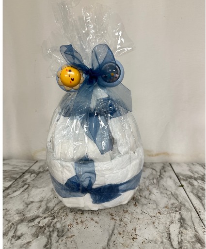 Baby boy diaper cake Baby boy diaper cake