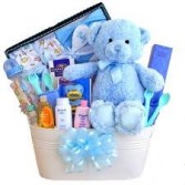BABY BOY GIFT BASKET 