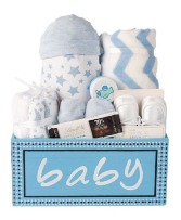 Baby Boy Gift Basket 