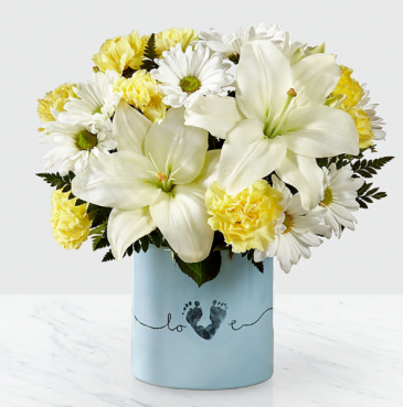 Baby Boy Tiny Miracle Bouquet in Canon City, CO | TOUCH OF LOVE FLORIST AND WEDDINGS