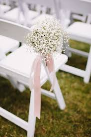 Baby Breath Chair Decoration  