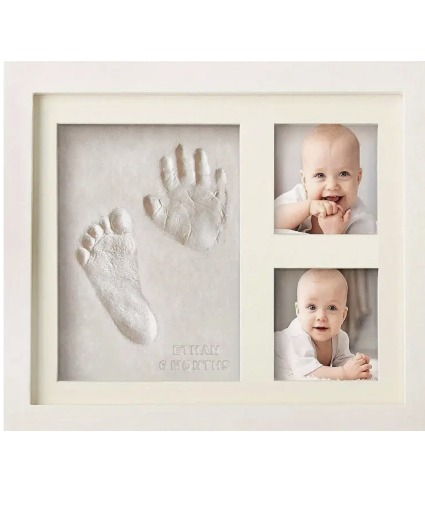 NEW! Baby Clay Print & Photo Frame Kit 
