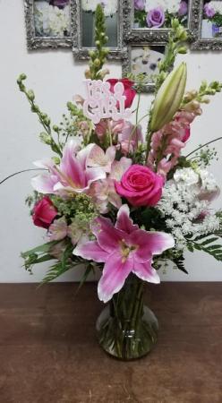 It's A Girl Bouquet Baby