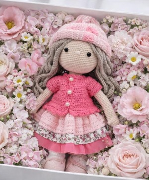 Baby Doll Florals  Cute Doll - Custom - Pre-order Only 