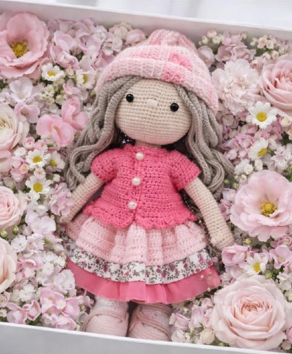 Baby Doll Florals  Cute Doll - Custom - Pre-order Only 