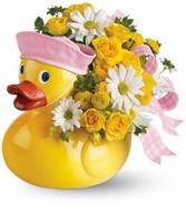 SOLD OUT Just Ducky Baby Floral Bouquet