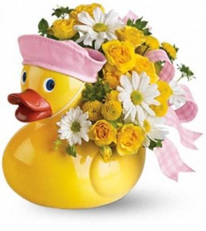 SOLD OUT Just Ducky Baby Floral Bouquet