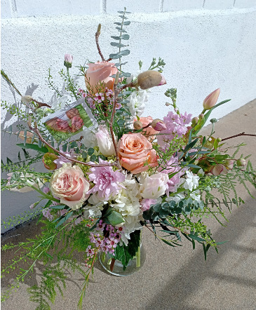 Tall Baby Girl Arrangement in Glastonbury, CT | THE FLOWER DISTRICT
