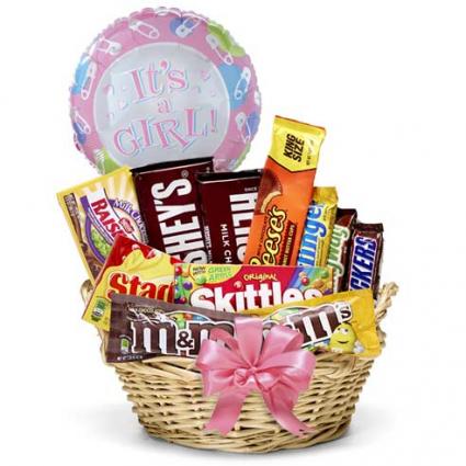 Baby Girl Gift Basket 