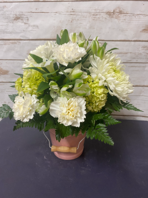 Baby Girl Pail Arrangement