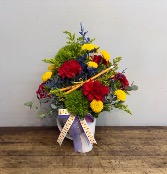 Back to School Mug Flower arrangement