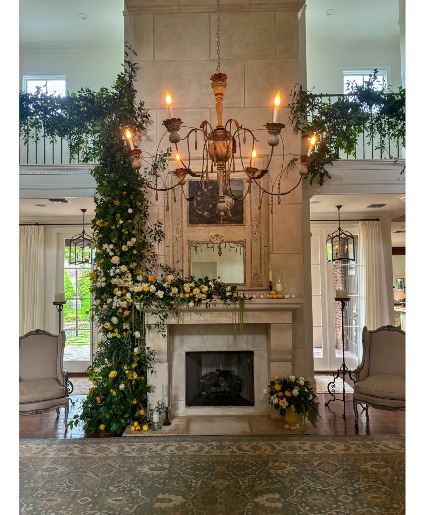 Balcony/Fireplace Wedding