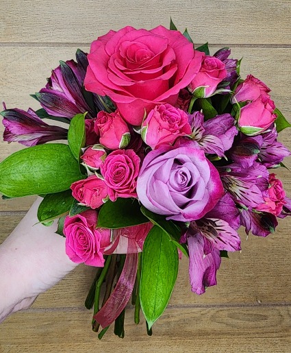 Ballroom Blooms Handheld Bouquet