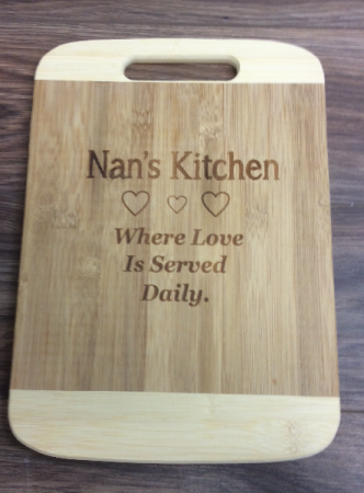 Cutting Board Engraving