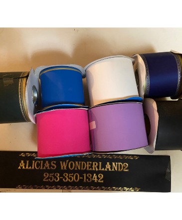 Banner/script sympathy banner in Renton, WA | Alicia's Wonderland II