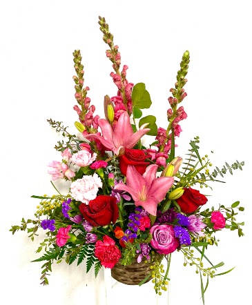 Basket for on the Table Basket   in Rowland Heights, CA | Charming Flowers and Gifts