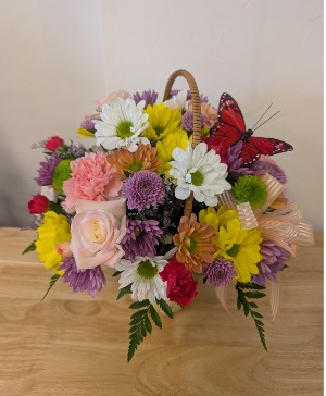 Basket full of daisies  apache junction mesa 