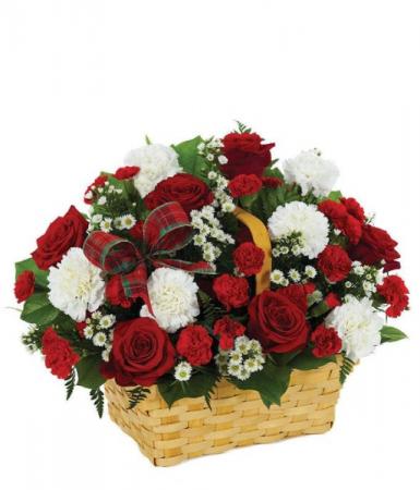 Basket Full of Holiday Cheer 