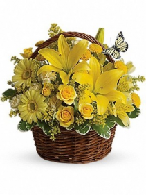 Basket Full of Wishes Arrangement