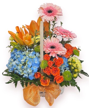 Canasta de Bellezas en Flor 