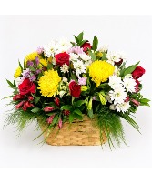 Summer Garden Roses with Mixed Spring Floral