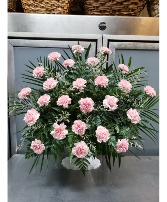 Basket of Carnations $85.95 (1 color)  