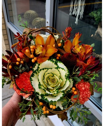 Basket Of Fall  in Airdrie, AB | HOLLAND HOUSE FLOWERS
