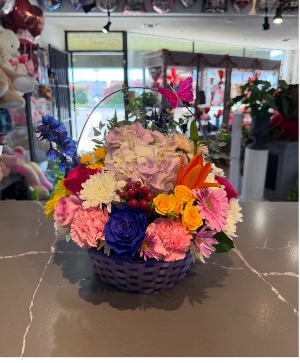 Basket of flowers  