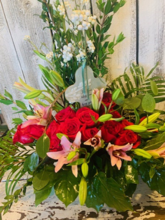 Basket of gardens seasonal fresh
