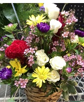 Basket of Love Fresh Flowers