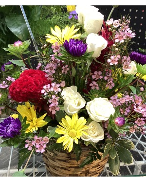 Basket of Love Fresh Flowers