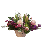 Basket of Love Sympathy & Celebration Floral Basket